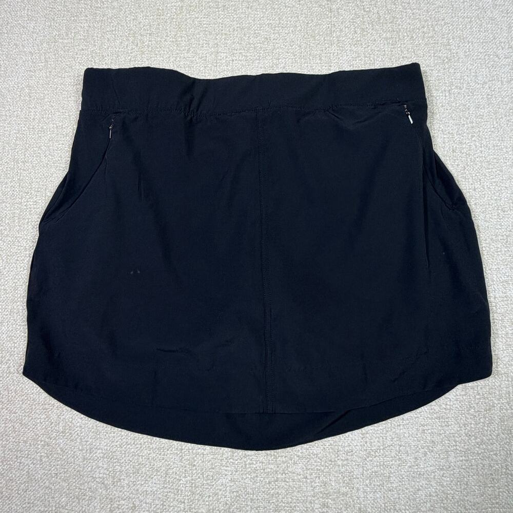 Freely Women XL Black Performance Athletic Golf Tennis Skort Skirt Activewear